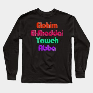 Names of God[s] Long Sleeve T-Shirt